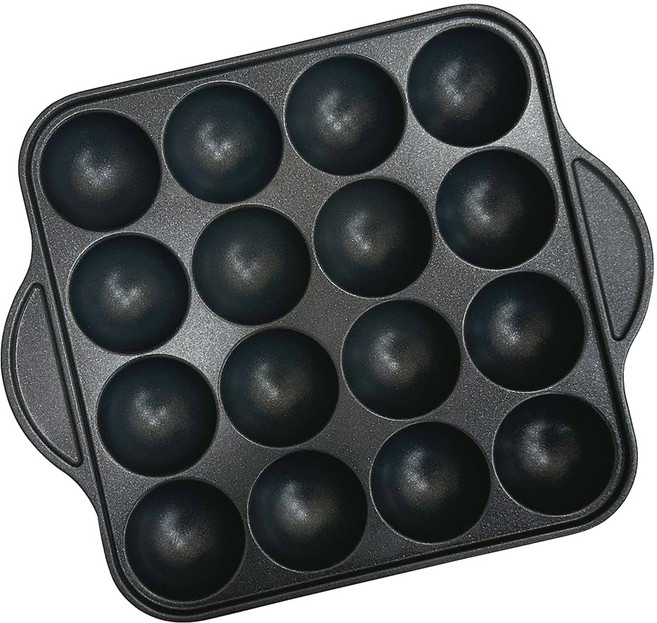 이지쿠커 타코야키팬 16구, 19.5cm, 1개