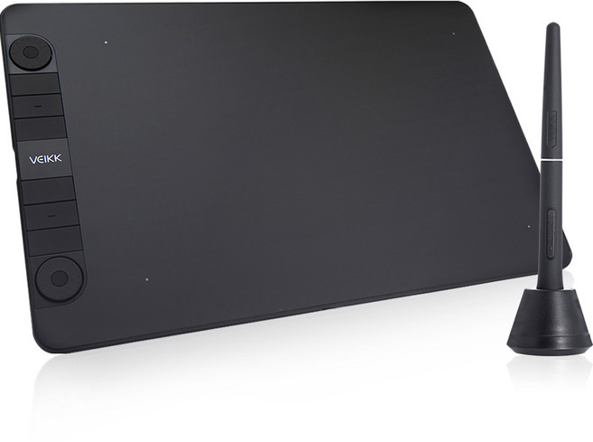 베이크 드로잉 그래픽 타블렛 VK1060 PRO, 블랙