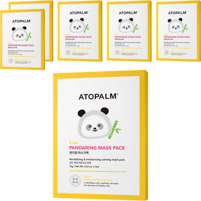 아토팜 판다링 마스크 팩 15g, 5개입, 6개