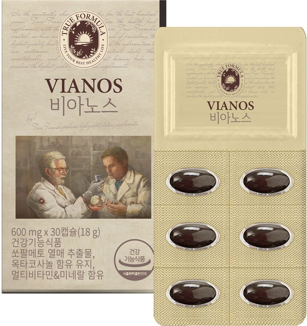 트루포뮬러 비아노스, 30정, 1개 - 쿠팡