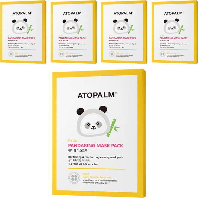 아토팜 판다링 마스크 팩 15g, 5개입, 5개