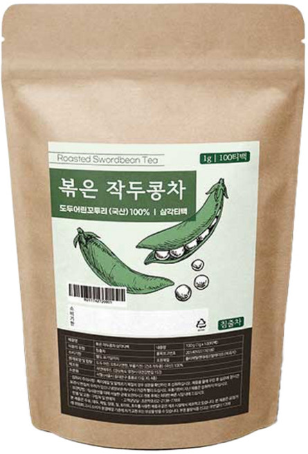 조은약초 볶은 작두콩차 삼각티백, 1g, 100개입, 1개