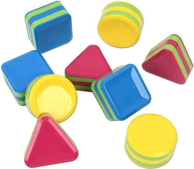 오즈토이 도형 모양 쉐이커 9p, 랜덤 발송, 1세트