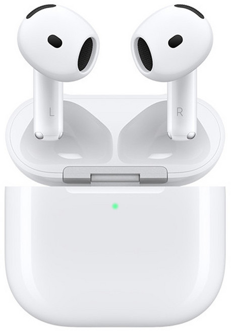 Apple 台灣公司貨 AirPods 4代 藍芽耳機, MXP63TA/A, 白色