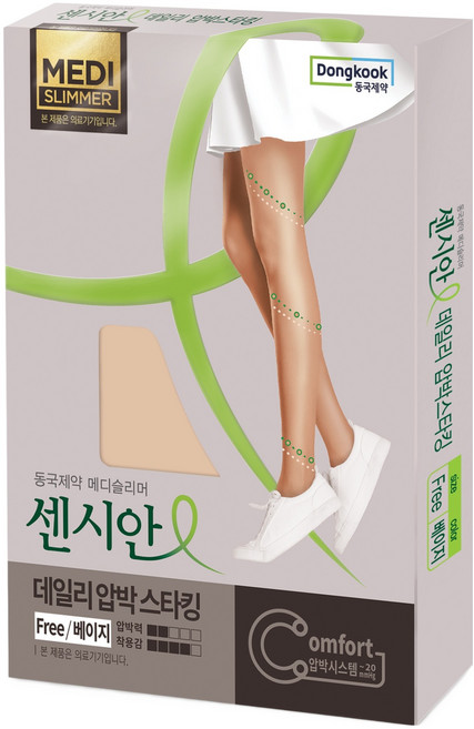 센시안 데일리 의료용 압박스타킹, 팬티형, 1개