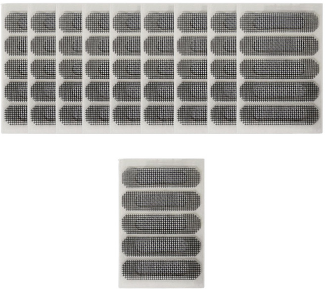 루아르모 물구멍 방충망 테이프 블랙, 50개