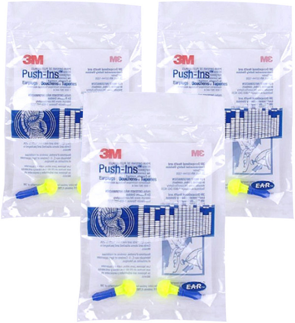 쓰리엠 이어플러그 귀 삽입형 귀마개, 3개, 5쌍