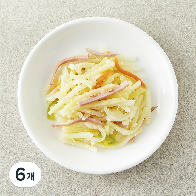 킨더가든 우리아이 감자채볶음, 80g, 6개