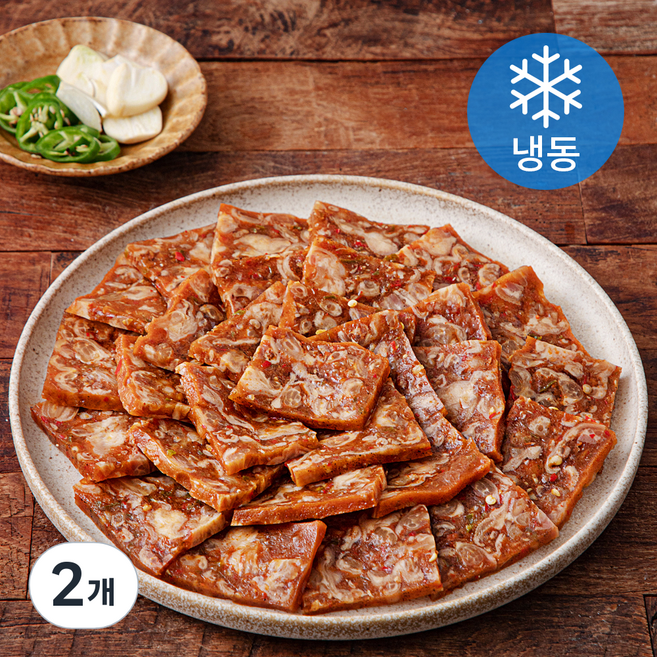 미드운 청양닭발편육 (냉동), 500g, 2개