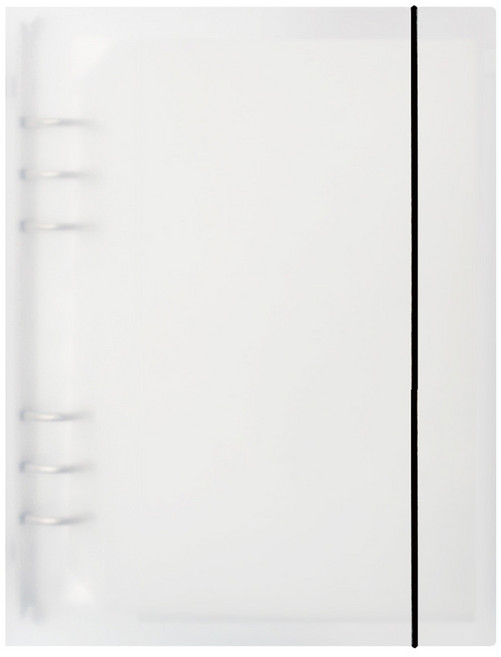 리코즈 A5 하드바인더 커버 6공, 반투명, 1개