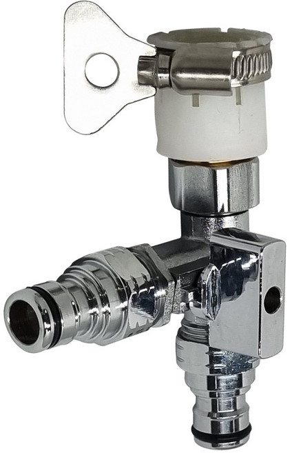 비케이 황동 커플링 꼭지용 T 세탁 밸브, 1개