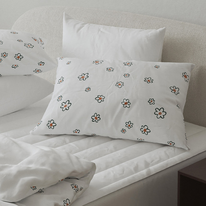 아망떼 가드닝 고밀도 마이크로 2겹 베개커버