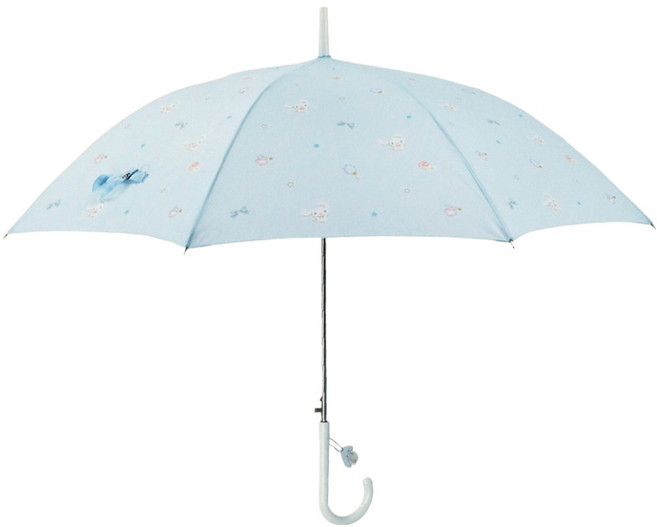 산리오 프리티 시나모롤 귀여운 키링 경량 주니어 자동 장우산 60cm