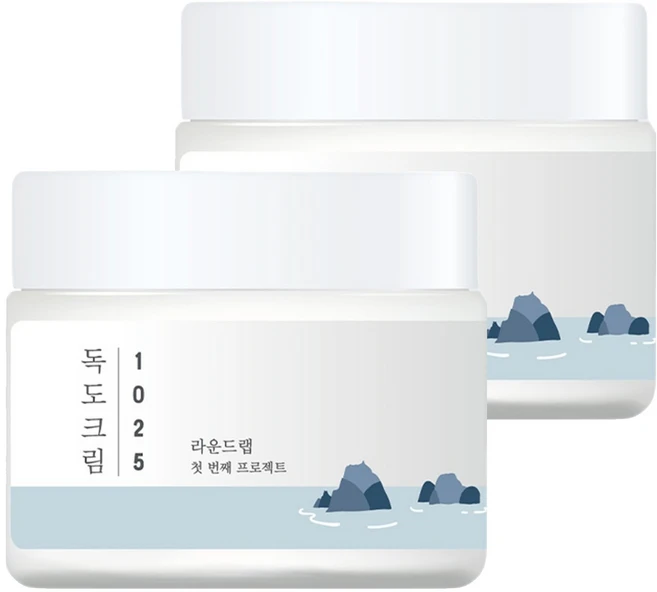 라운드랩 1025 독도 크림, 80ml, 2개 - 쿠팡