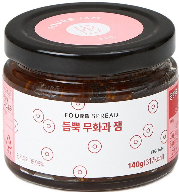 포비 듬뿍 무화과 잼, 140g, 1개