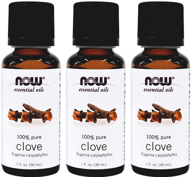 NOW Foods 丁香精油, 1oz, 3瓶