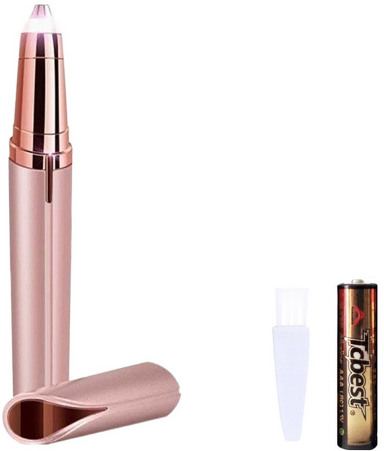 애디케어 휴대용 눈썹제모기, AD-S806, 핑크로즈