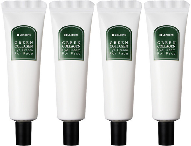 리더스 그린 콜라겐 아이크림 포 페이스, 30ml, 4개