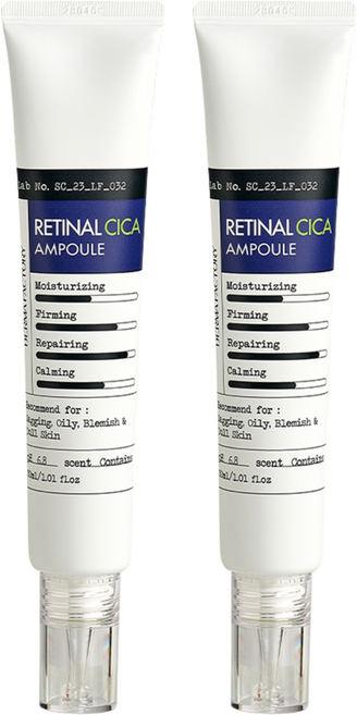 DermaFactory 視黃醇積雪草安瓶, 2條, 30ml