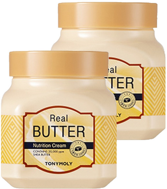 토니모리 리얼 버터 영양 크림, 320ml, 2개