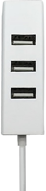 HOLiC CABLES USB 4port Hub 四孔集線器, 白色, 1個