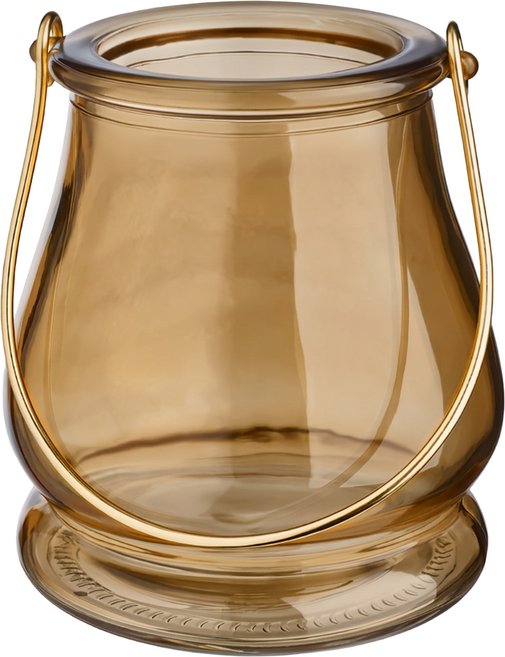 VEGA Aparna 附提把玻璃燭台, 夕暮棕