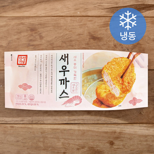 한성기업 새우까스 (냉동), 700g, 1개
