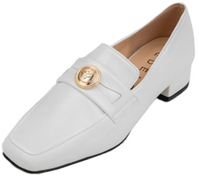 에델나인 여성용 베이커 골드 로퍼 3cm