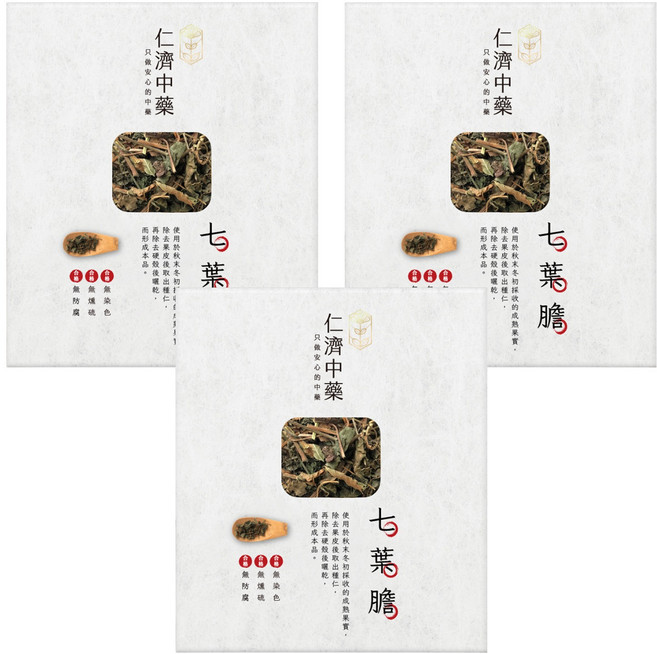 仁濟中藥 七葉膽, 100g, 1入, 3盒