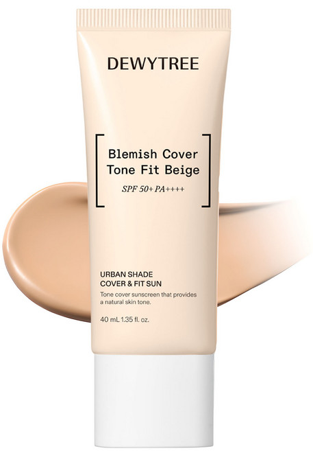듀이트리 어반쉐이드 커버 앤 핏 선크림 SPF50+ PA++++, 40ml, 1개