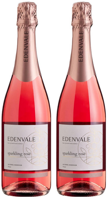 EDENVALE 氣泡桃紅 養生葡萄飲, 750ml, 2瓶