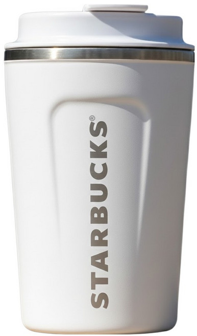 STARBUCKS 星巴克 經典隨行杯/保冷保溫杯, 355ml, 1個, 珍珠白