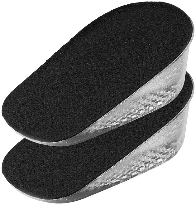 베이스알파에센셜 여성용 뒤꿈치 쿠션 키높이 실리콘 깔창 세트