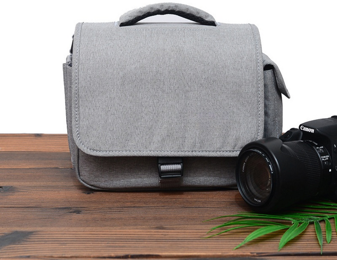 보미프 카메라 숄더 방수백, 라이트그레이, 1개