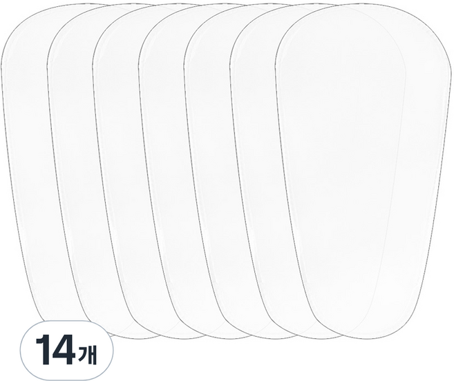 다크니스 브러시 커버 특대, 반투명, 14개