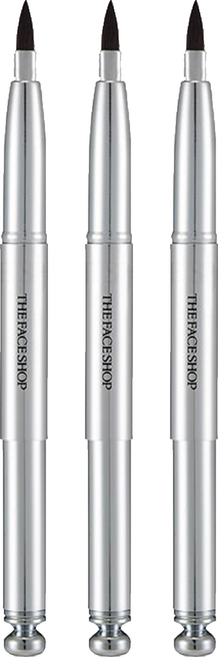 더페이스샵 원터치 립 브러쉬, 혼합색상, 3개