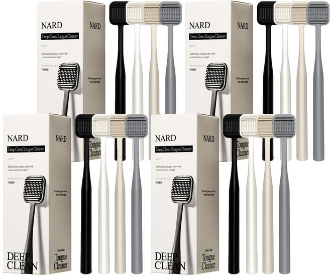나드 딥 클린 혀 클리너, 18.2g, 48개