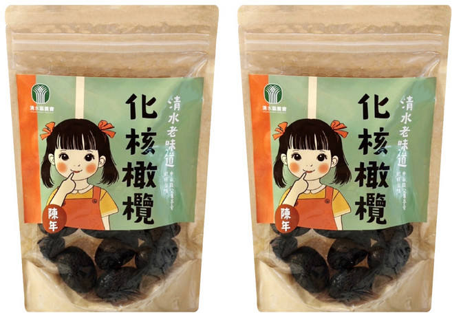 清水區農會 化核橄欖, 200g, 2個