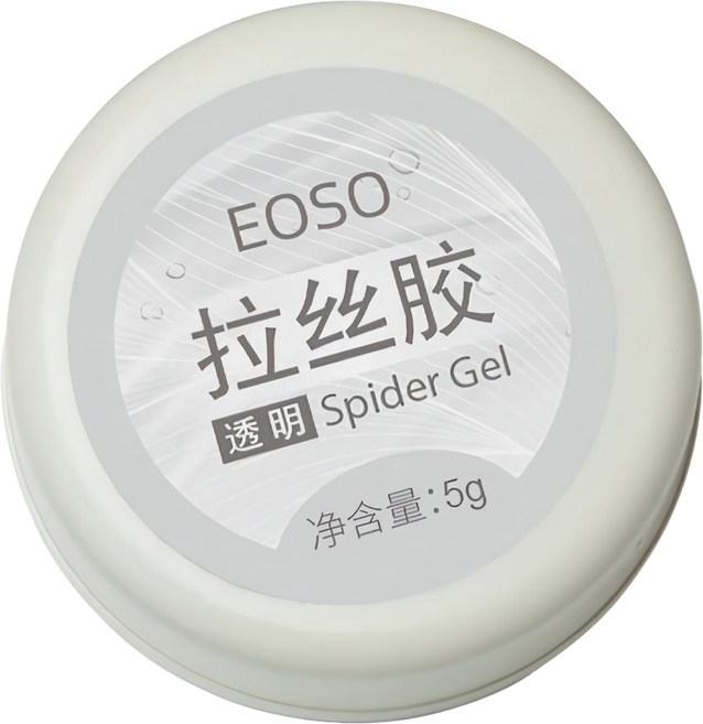 EOSO 拉絲膠, 透明, 5g, 1個