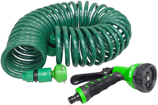 월드크린 꼬임방지 물호스 10M, 1개