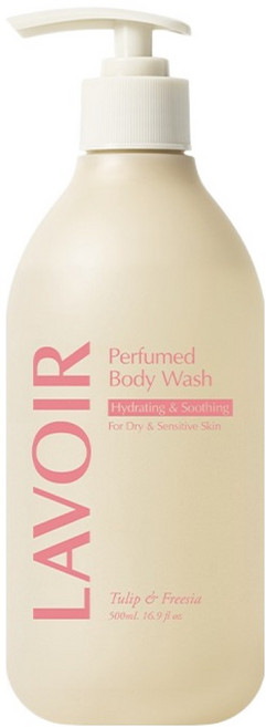 라브아 퍼퓸 비건 바디워시 튤립 앤 프리지아, 500ml, 1개