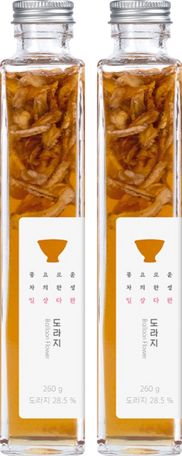 SSANGGYE Honey Flower 迷你桔梗膏, 2個, 260g, 1入