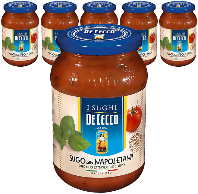 데체코 슈고 알라 나폴레타나 파스타 소스, 400g, 6개