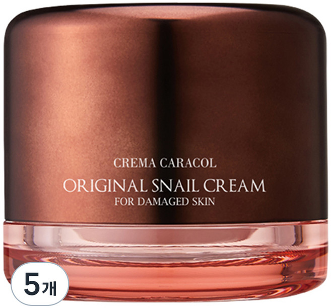 자민경 크레마카라콜 오리지날 달팽이 크림, 50ml, 5개