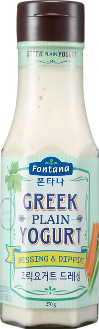 폰타나 그릭 요거트 드레싱, 270g, 1개