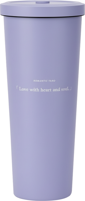 Oolab 良杯製所 莫蘭迪系列 二代不鏽鋼吸管杯, 浪漫香芋, 850ml, 1個