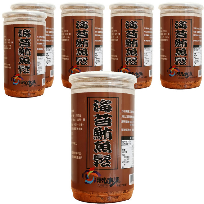 蘇澳區漁會 海苔鮪魚鬆, 300g, 6個