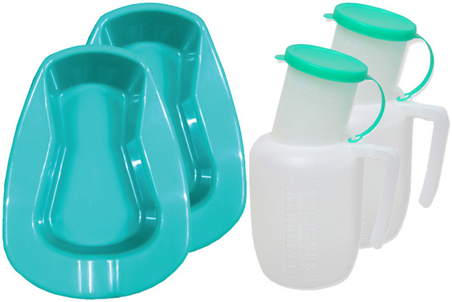 현대 대변기 HD-BP-01 + 남성용 소변기 HD-URM-11 세트, 그린 + 혼합색상, 2세트