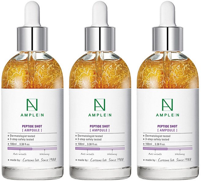 AMPLE N 胜肽緊緻安瓶, 100ml, 3瓶