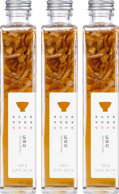 SSANGGYE Honey Flower 迷你桔梗膏, 3個, 260g, 1入